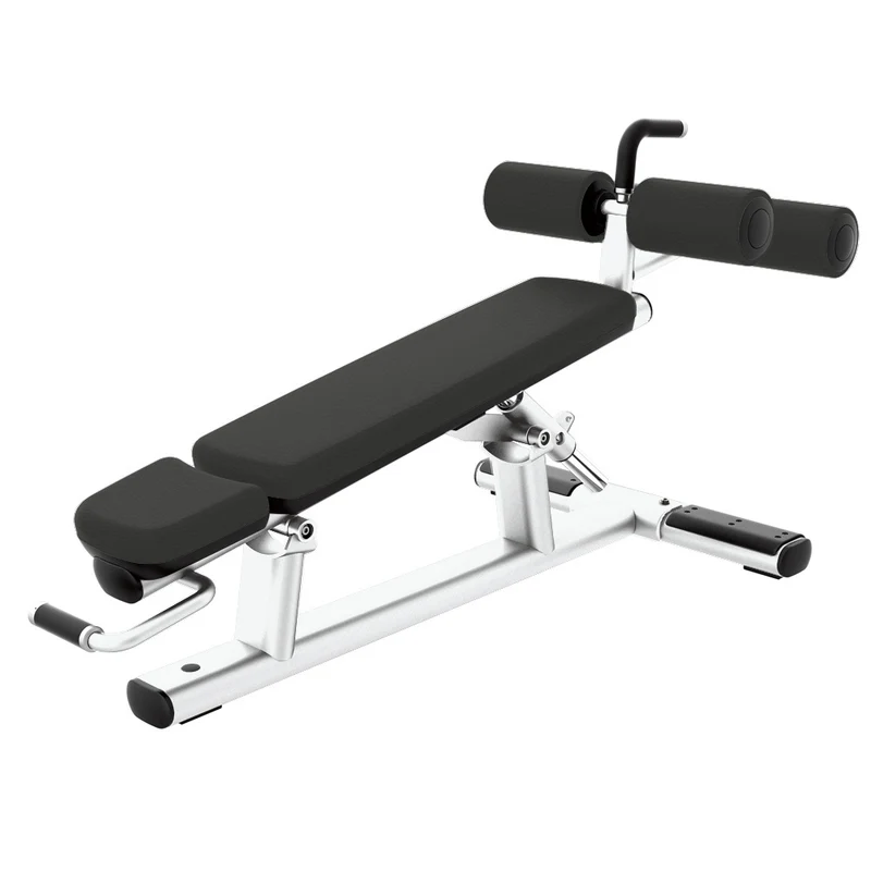 Life Fitness verstellbare Bauchbank, Adjustable Decline/Abdominal Crunch, Signature Series, Farbe Weiß, NEU & OVP
