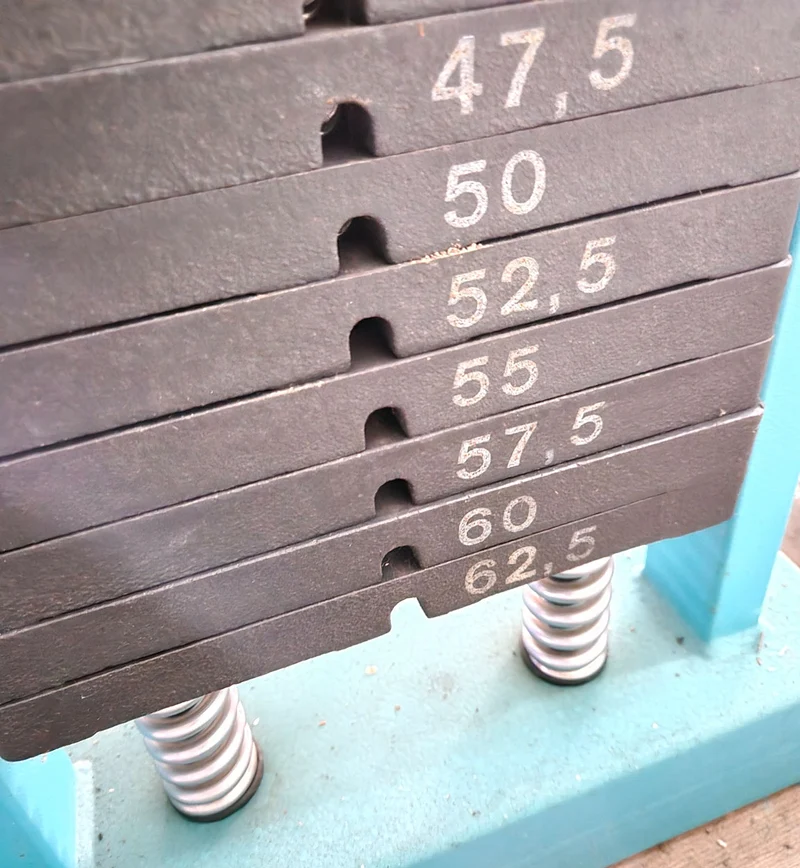 Gym80, Kickmaschine, Hüftpendel, Edition Line, Rahmenfarbe Türkis, gebraucht - geprüfter Zustand