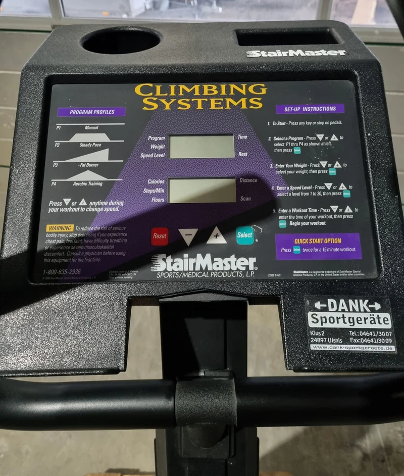 Stairmaster 4200PT Stepper, schwarz, gebraucht