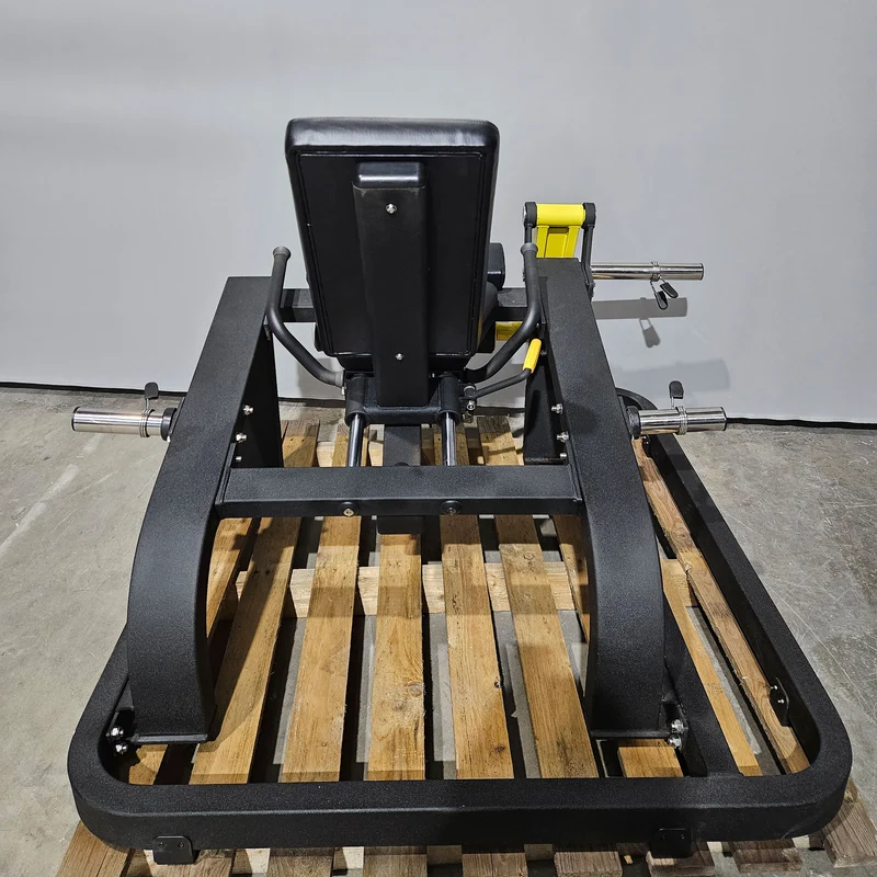 DankSport Beinstrecker sitzend, Leg Extension Plate loaded, Farbe Schwarz, gebraucht - überholter Zustand