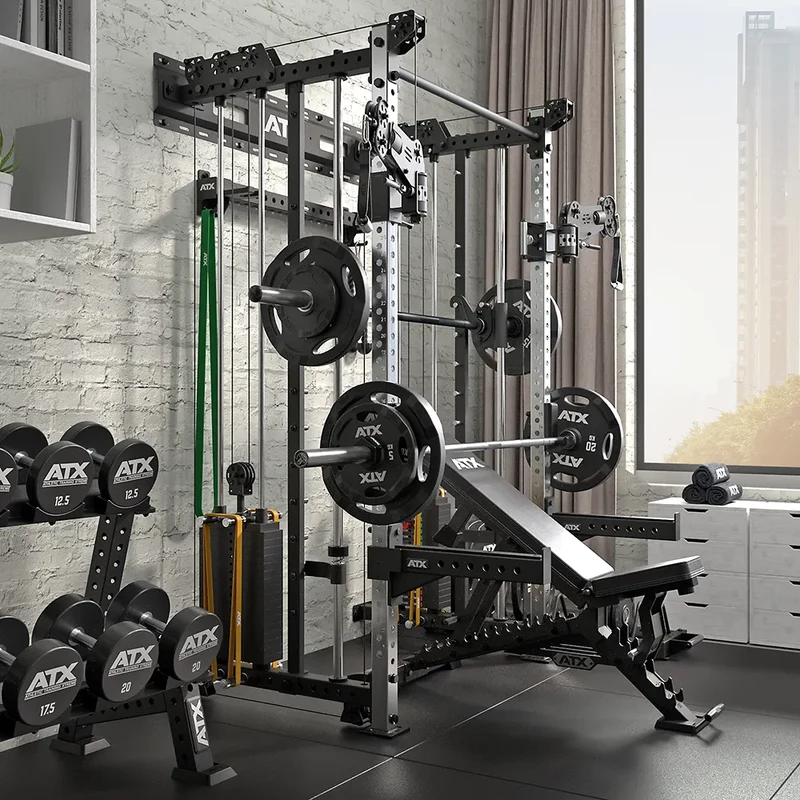 ATX Rack-Zugstation mit Multipresse zur Wandbefestigung