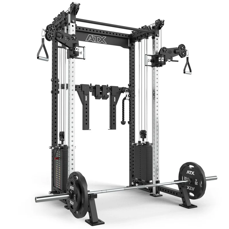 ATX Cable Half Rack mit 2 x 90 kg Steckgewichten