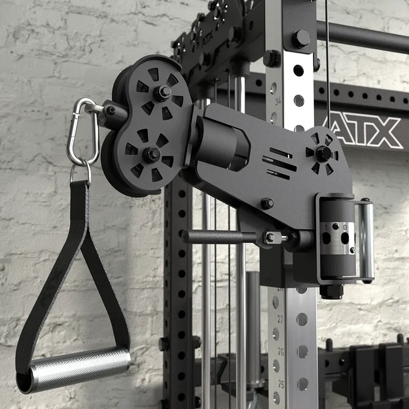 ATX Cable Half Rack mit 2 x 90 kg Steckgewichten