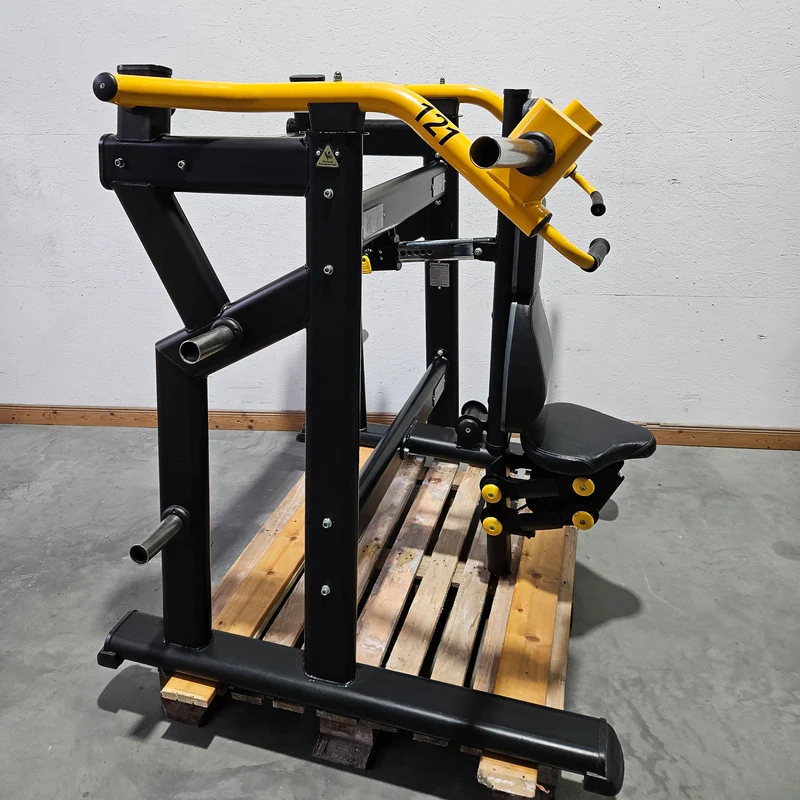 Master Sport Plate loaded Set, 14 Kraftgeräte, Farbe Schwarz/Anthrazit und Gelb, gebraucht - geprüfter Zustand