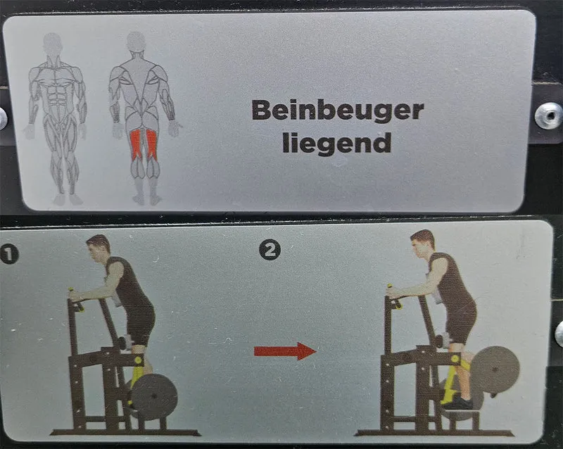 Master Sport Plate loaded Set, 14 Kraftgeräte, Farbe Schwarz/Anthrazit und Gelb, gebraucht - geprüfter Zustand