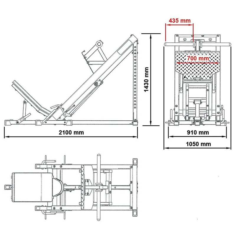 ATX Leg Press Classic 45° - Beinpresse