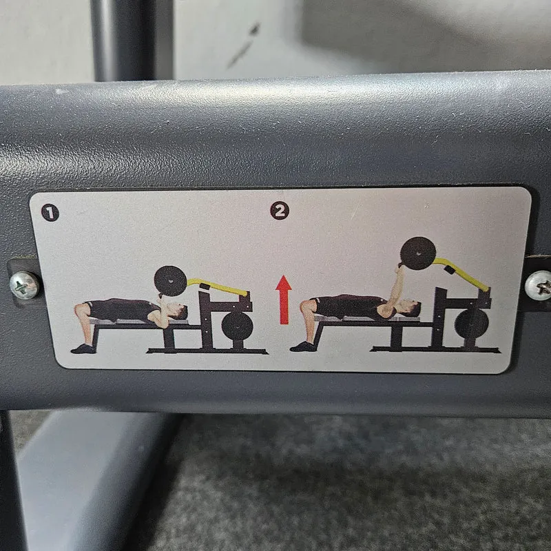 Master Sport Plate loaded Set, 10 Kraftgeräte, Farbe Schwarz und Rot, gebraucht - geprüfter Zustand