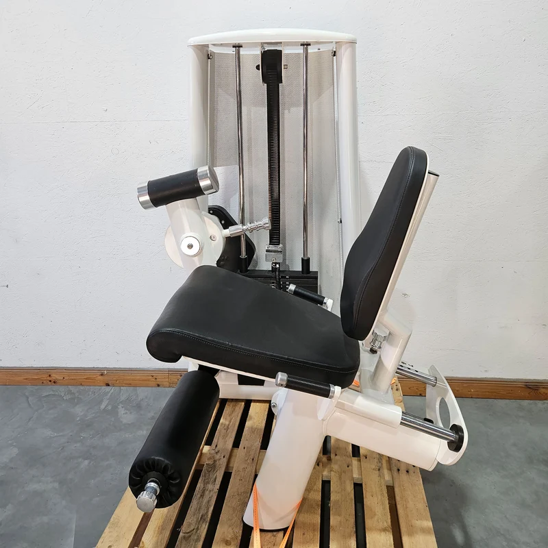 Gym80 Sygnum Beinstrecker sitzend 3001, Leg Extension Kraftgerät, Rahmenfarbe Weiß, gebraucht - überholter Zustand