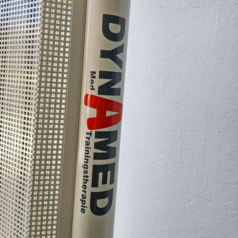 Dynamed Funktionsstemme Kombi Sitzend-Liegend, 150kg Gewichtsblock, mit Kippkreisel, Beinpresse verstellbar, Stolzenberg, Rahmen Weiß, gebraucht - überholter Zustand