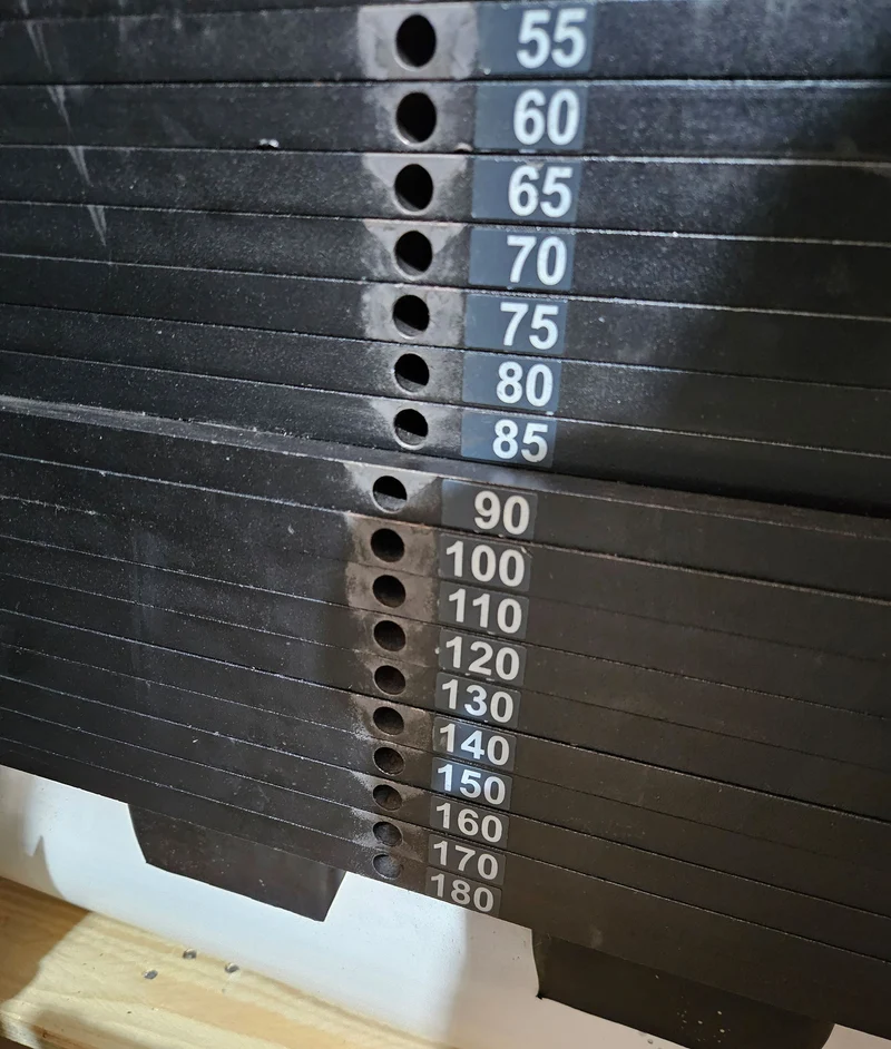 Gym80 Med80 3283 Funktionsstemme sitzend - liegend, 180kg Gewichtsblock, Beinpresse verstellbar, Farbe Weiß, gebraucht - überholter Zustand