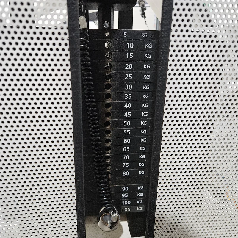 Gym80 Schulterpresse DUAL 3043 Sygnum, Shoulder Press, Overhead Press, Rahmenfarbe Weiß, gebraucht - überholter Zustand
