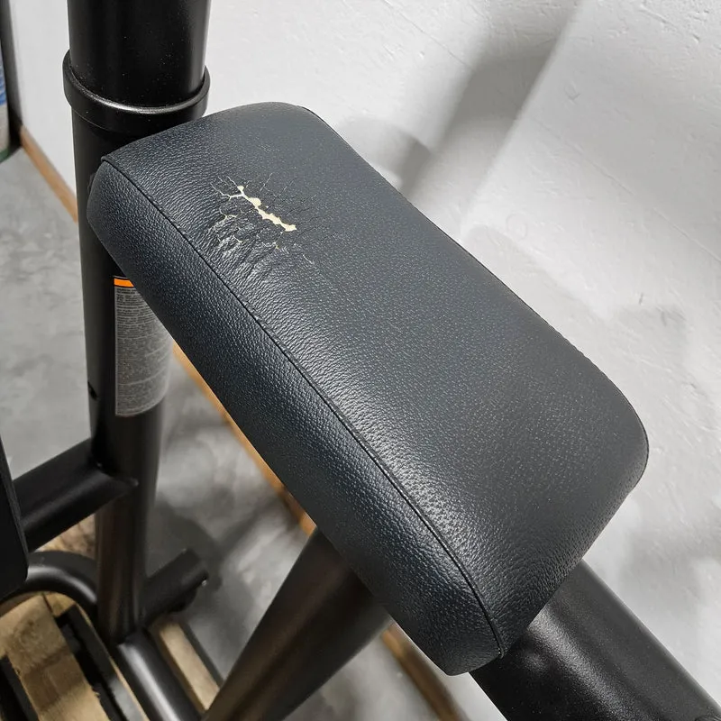 Technogym 3 in 1 Gerät, Chip Up & Dip & Leg Raise - Dips, Beinheben und Klimmzug Ständer, Rahmen Schwarz, gebraucht - überholter Zustand