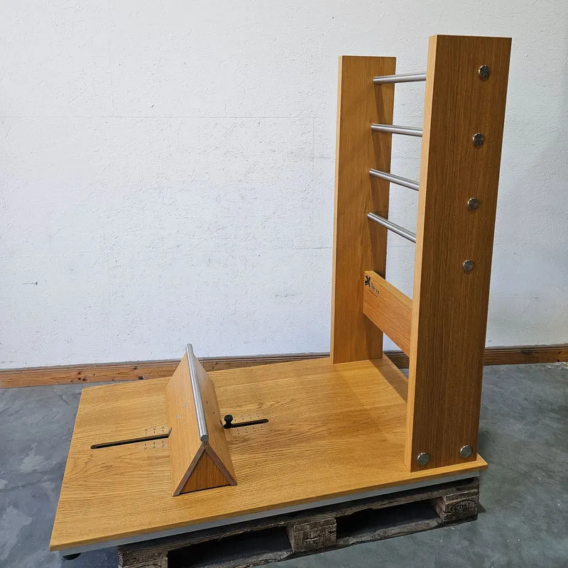 Fle-xx 6er Beweglichkeitszirkel, Rückgrat-Konzept, Dehnzirkel aus Holz von Flexx, Holzfarbe Hell, guter gebrauchter Zustand