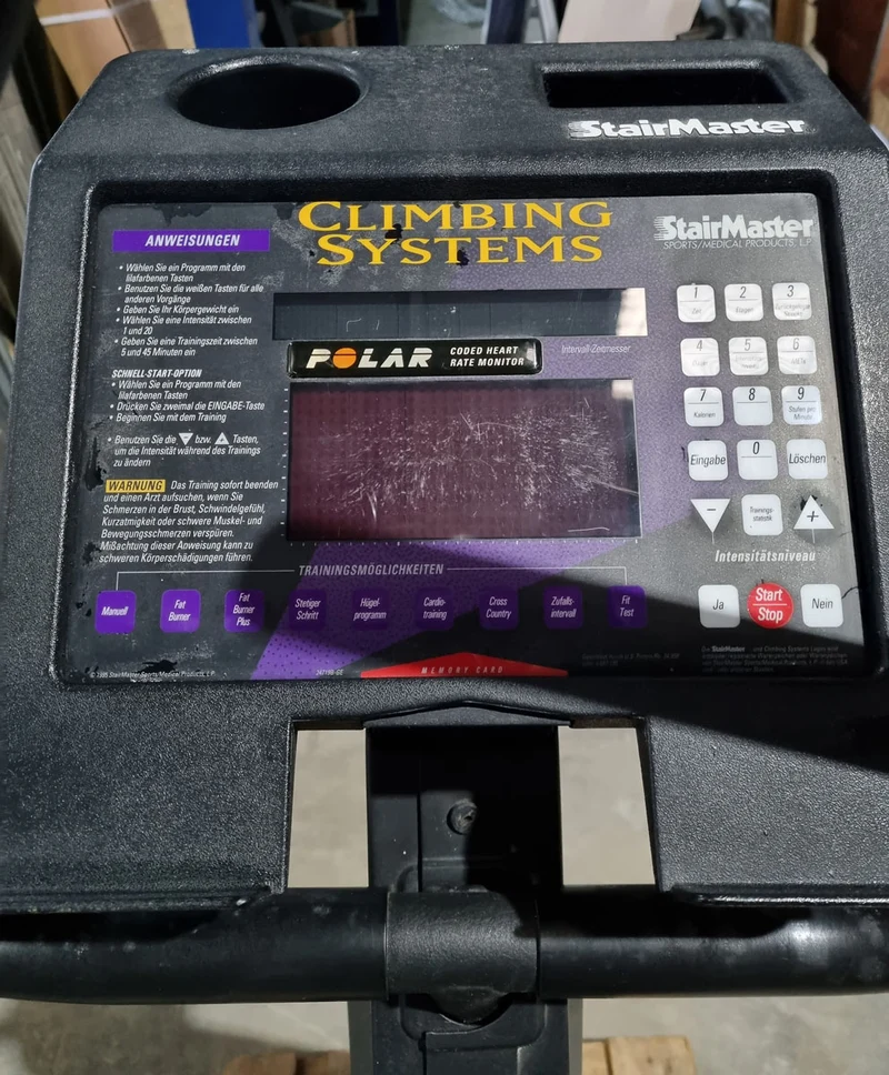 Stairmaster 4400PT Stepper, schwarz, gebraucht