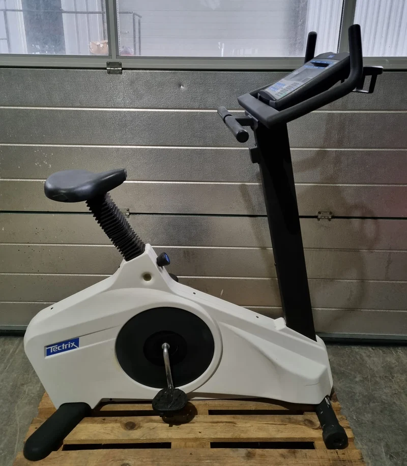 Tectrix Bike Max Ergometer, Weiß und Schwarz, gebraucht - neue Version