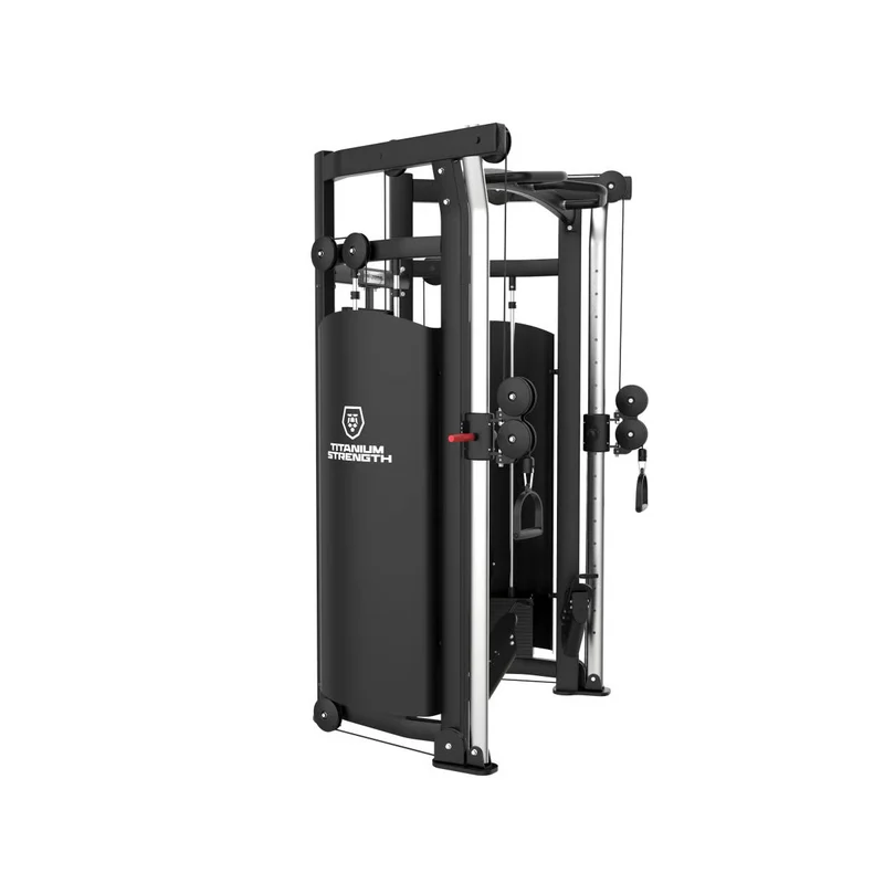 Titanium Strength Black Series Functional Trainer Double Adjustable Pulley (stack loaded) BS-FT29
