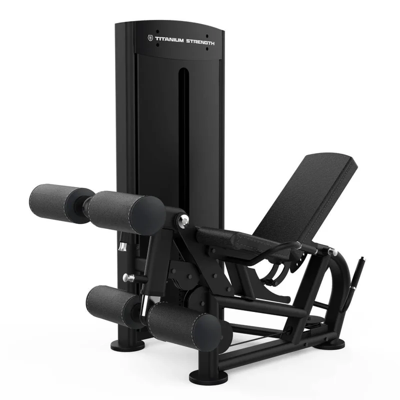 Titanium Strength Black Series Beinbeuger liegend und Beinstrecker (stack loaded) BS-S1