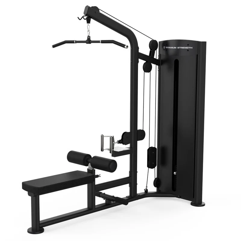 Titanium Strength Black Series Rudergerät und Latzug BS-S6