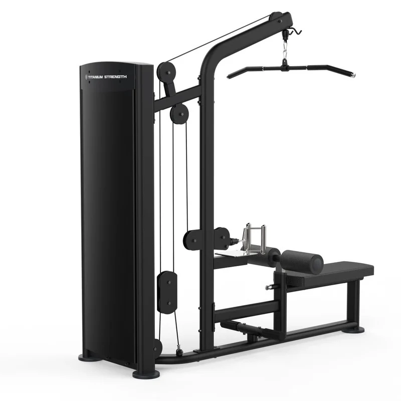 Titanium Strength Black Series Rudergerät und Latzug BS-S6