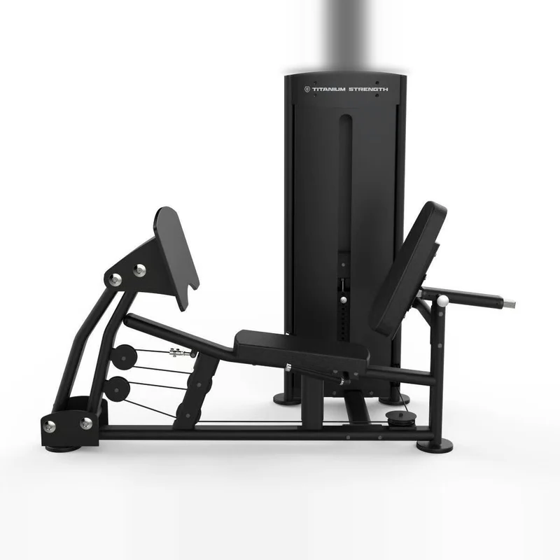 Titanium Strength Black Series Beinpresse sitzend und Wadenheben (stack loaded) BS-S4