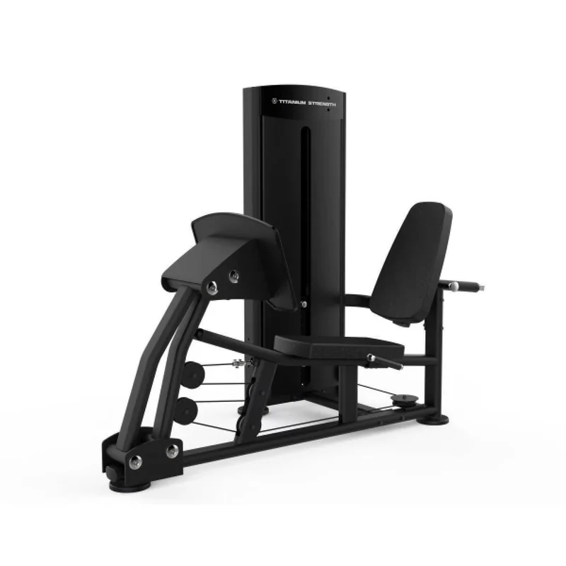 Titanium Strength Black Series Beinpresse sitzend und Wadenheben (stack loaded) BS-S4