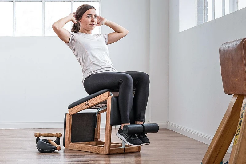 WaterRower NOHrD TriaTrainer Kirsche, Kunstleder/ Echtleder