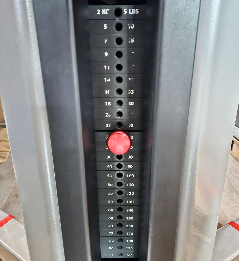 Freemotion Multi-Plane Chest G600 - Brustpresse am Kabel, Kabelzüge für Bankdrücken Brusttraining, Krafttrainingsgerät aus der Genesis Serie, Rahmenfarbe Silber, gebraucht - überholter Zustand