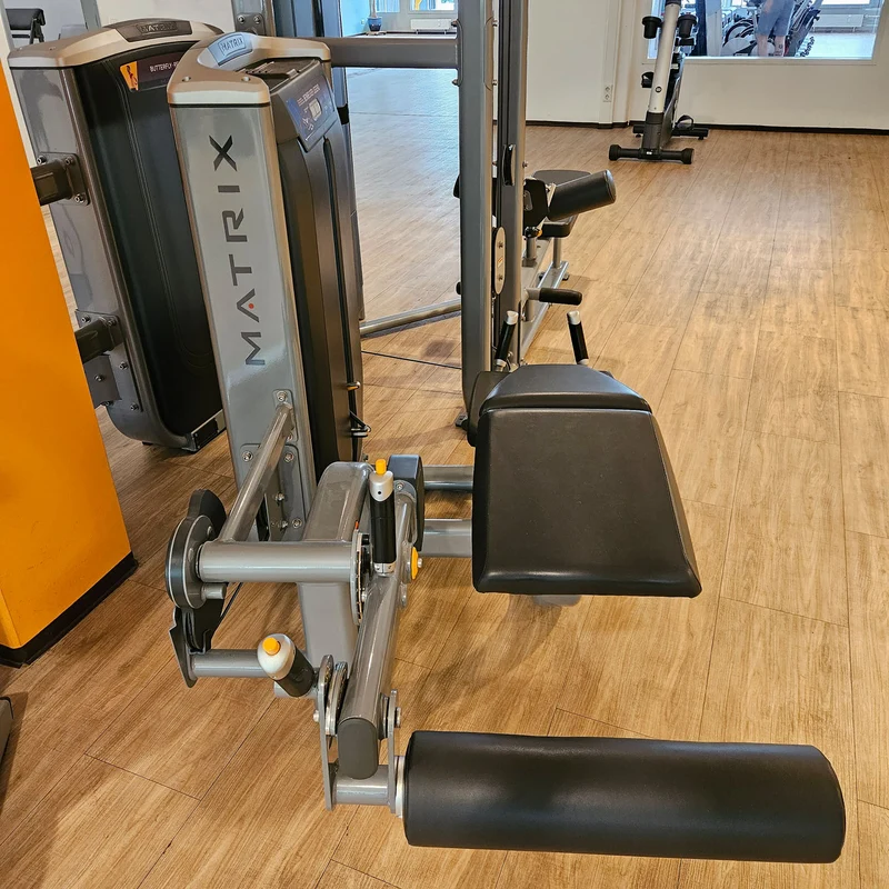 Matrix Ultra Prone Leg Curl G7-S73, Beinbeuger liegend, Rahmen Silber, gebraucht - überholter Zustand