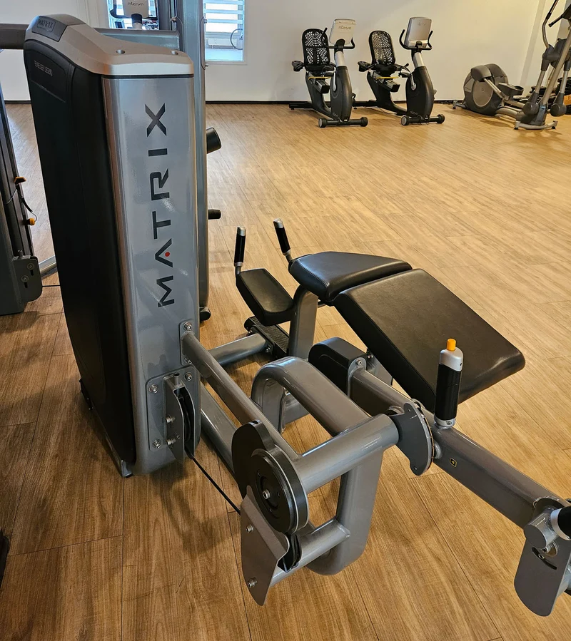 Matrix Ultra Prone Leg Curl G7-S73, Beinbeuger liegend, Rahmen Silber, gebraucht - überholter Zustand