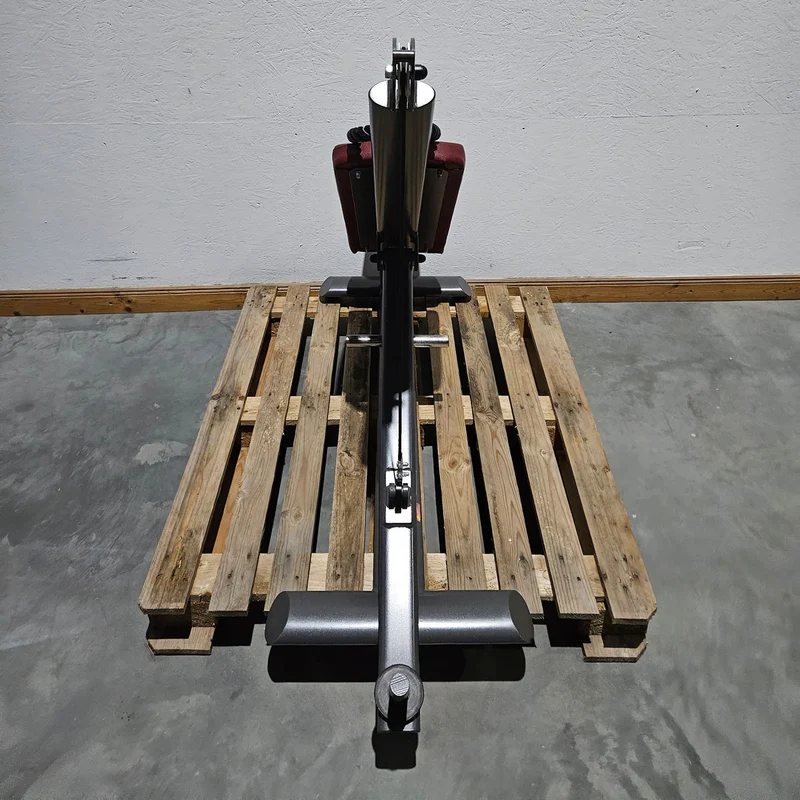 Bauchmaschine Plate loaded, Bauchbank, Sit Up Ab Crunch Bench, Crunchstuhl T 500, Teuwsen Sportgerät, Rahmenfarbe Anthrazit, gebrauchter - überholter Zustand