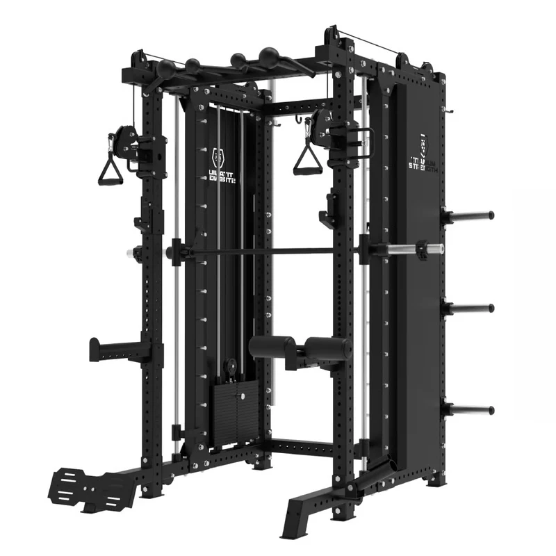Titanium Strength Multipresse mit Doppelseilzug und Rack B500 Pro