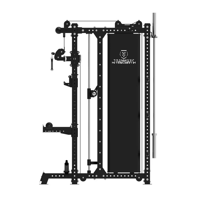 Titanium Strength Multipresse mit Doppelseilzug und Rack B500 Pro
