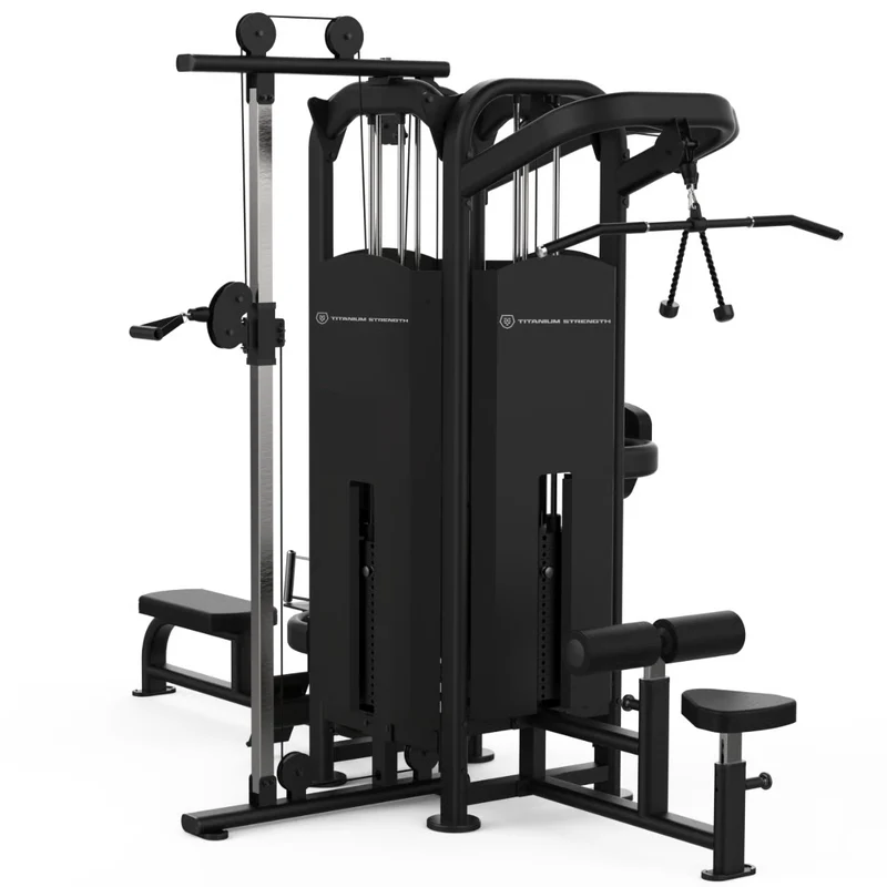 Titanium Strength Black Series 4 Stationen Multifunktionsturm BS-CS04