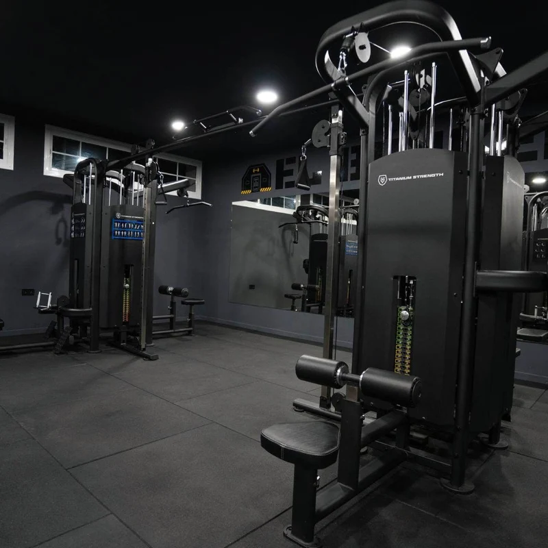 Titanium Strength Black Series 8 Stationen Turm BS-CS08