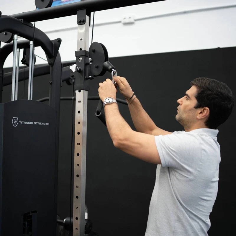 Titanium Strength Black Series 8 Stationen Turm BS-CS08