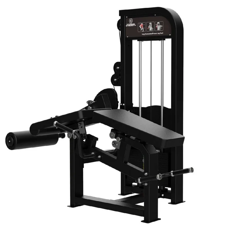 Titanium Strength Elite Series Beinbeuger liegend und Beinstrecker Combo (stack loaded) EL-S41