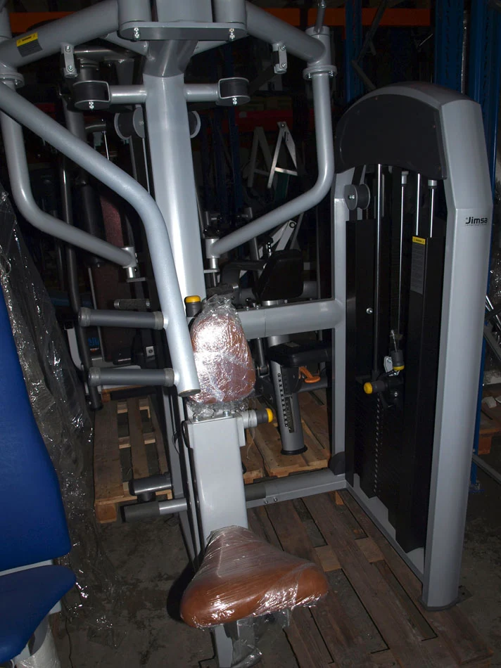 Jimsa Smartline-, Proline- und Benchline Gerätepark, 25 Kraftgeräte, Farbe Silber, Ausstellungsstücke