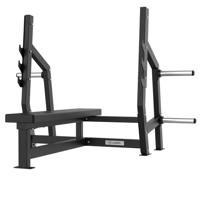 Titanium Strength Elite Series Olympia-Hantelbank flach EL-OFB