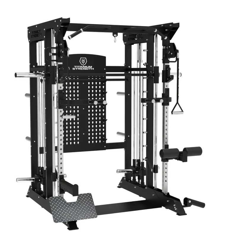 Titanium Strength Multipresse mit Doppelseilzug und Rack B100 V4