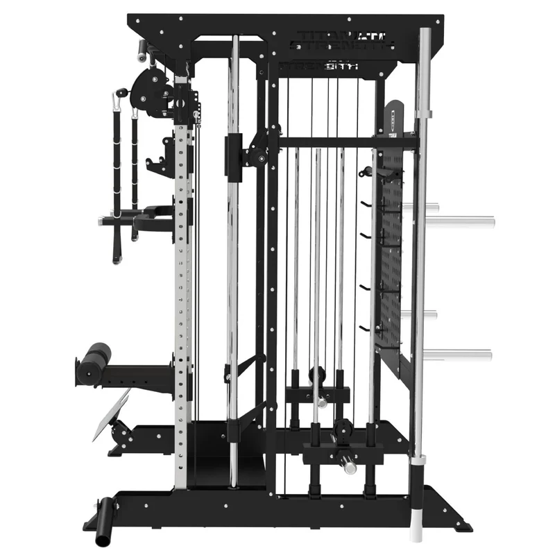 Titanium Strength Multipresse mit Doppelseilzug und Rack B100 V4