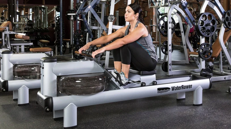 WaterRower Rudergerät M1 HiRise , pulverbeschichtetes Aluminium