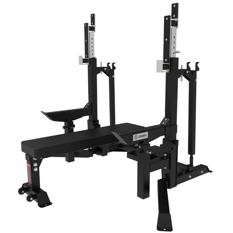 Titanium Strength Elite Series Bankdrücken und Squat Rack Kombi EL-BPSQ