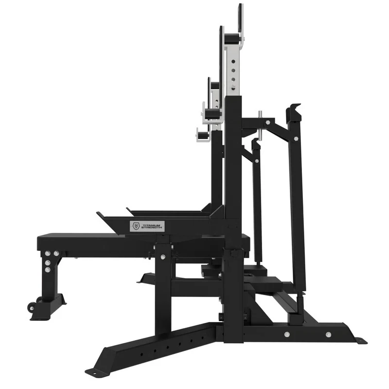 Titanium Strength Elite Series Bankdrücken und Squat Rack Kombi EL-BPSQ