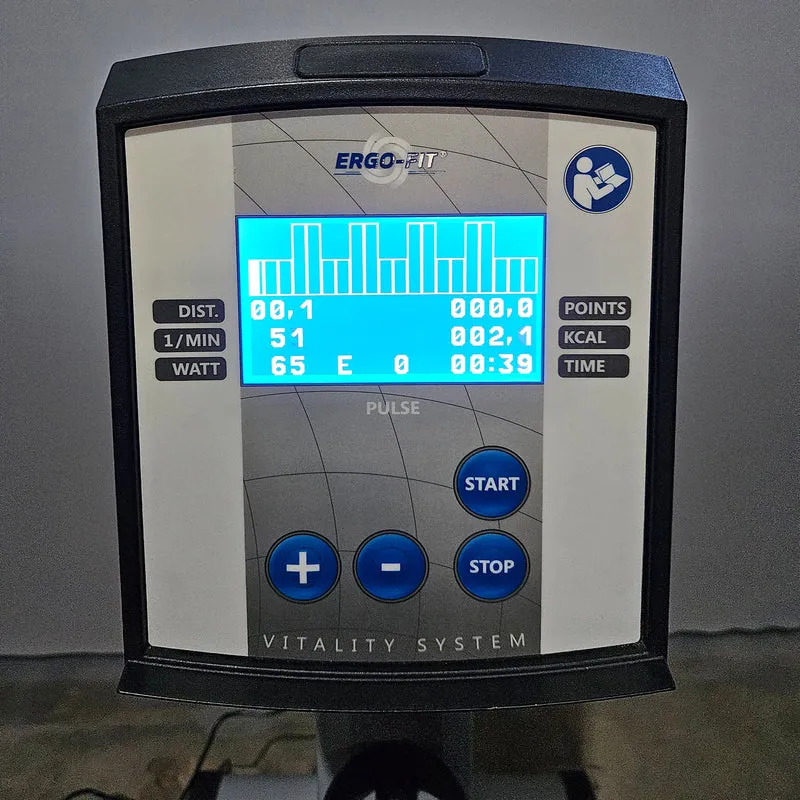 Ergo-Fit Cycle 4000, Fahrrad Ergometer, tiefer Durchstieg, gebrauchter - überholter Zustand