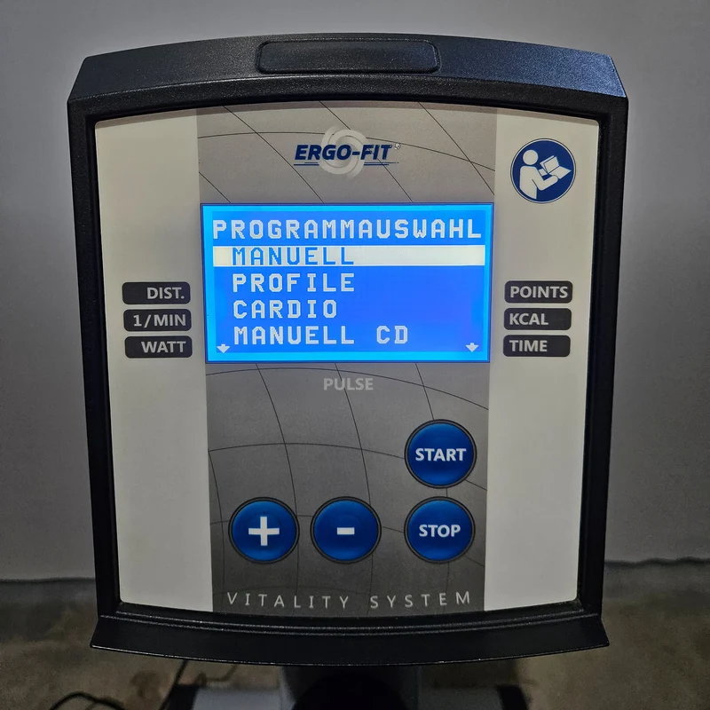 Ergo-Fit Recumbent 4000, LiegeErgometer, tiefer Durchstieg, gebrauchter - überholter Zustand