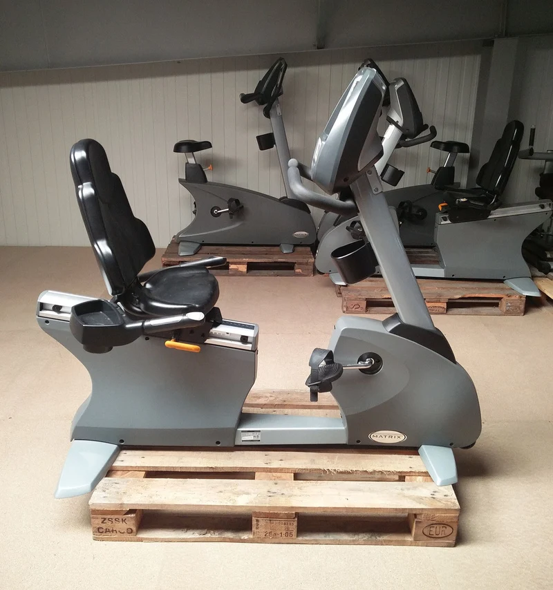 Matrix R5x Recumbent Cycle, Liegeergometer, Neues Modell, gebraucht - überholter Zustand