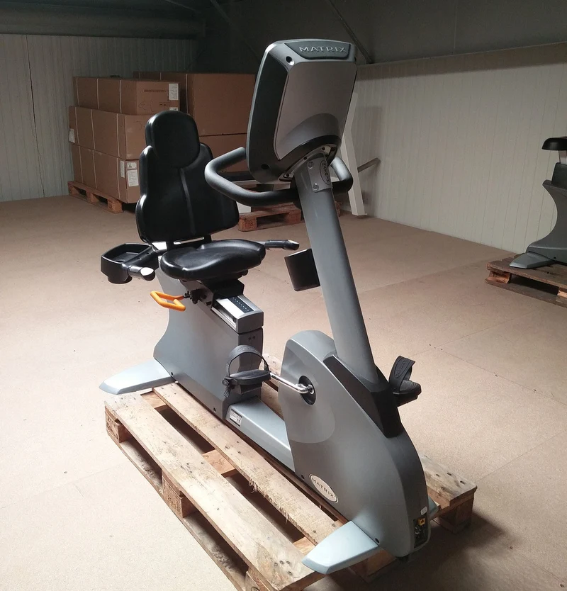 Matrix R5x Recumbent Cycle, Liegeergometer, Neues Modell, gebraucht - überholter Zustand