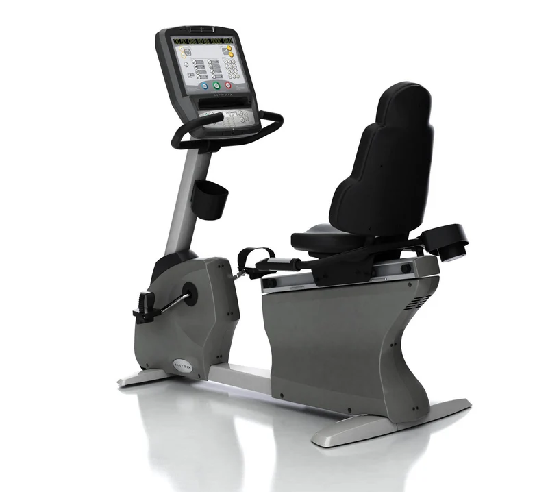 Matrix R5x Recumbent Cycle, Liegeergometer, Neues Modell, gebraucht - überholter Zustand