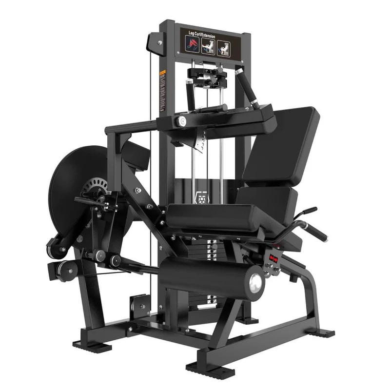 Titanium Strength Elite Series RX Beinbeuger sitzend und Beinstrecker Premium (stack loaded) ELRX-S33