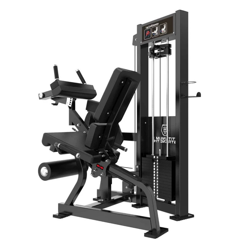 Titanium Strength Elite Series RX Beinbeuger sitzend und Beinstrecker Premium (stack loaded) ELRX-S33